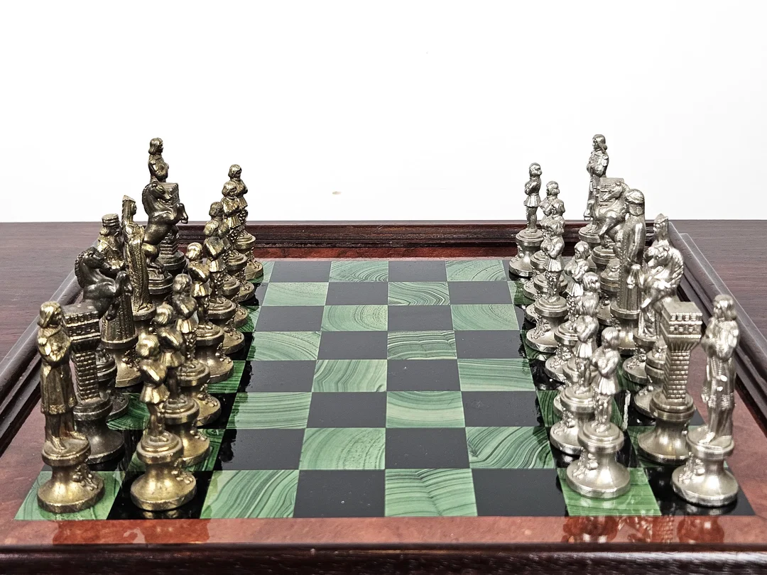 Vintage Schachspiel - Gesellschaftsspiel  – Bild 2