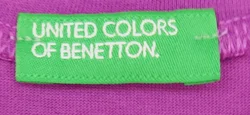 United Colors of Benetton Kindershirt lila Gr. 90 – Vorschau 3