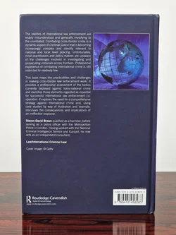 Combating International Crime - Steven David Brown - Routledge Cavendish - Erstausgabe - Rare - Unikat - Bild 2