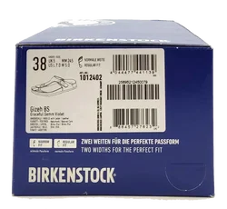Birkenstock Damensandalen metallic violett Gr. 38 – Vorschau 9