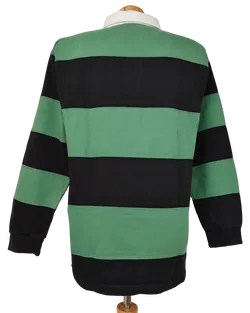 Cufstein Herren Rugby Shirt, grün/schwarz - Gr. M  - Bild 2