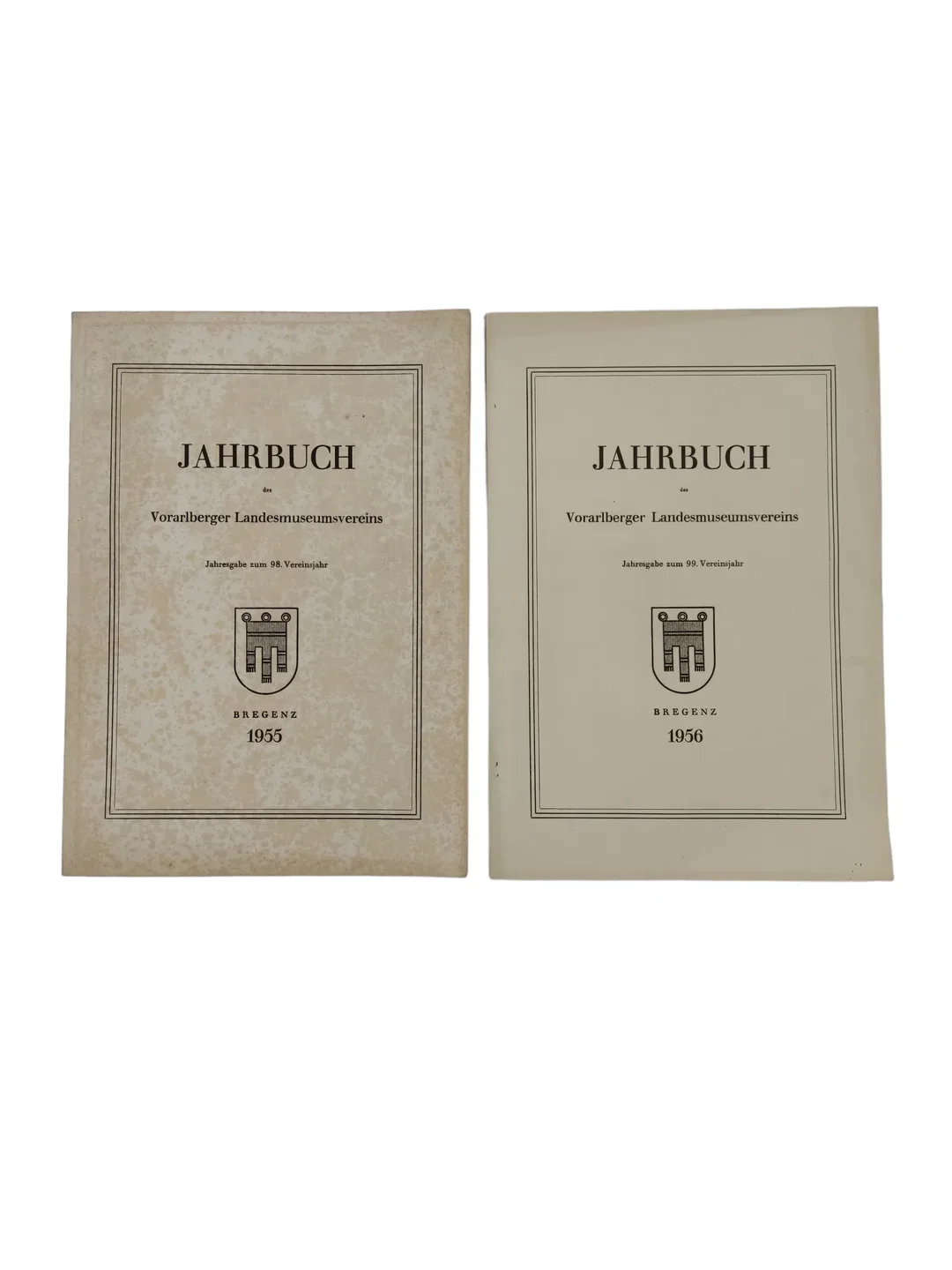 Elmar Vonbank - Jahrbuch des Vorarlberger Landesmuseumsvereins 1955 und 1956 - Bild 1