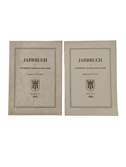 Elmar Vonbank - Jahrbuch des Vorarlberger Landesmuseumsvereins 1955 und 1956 - Bild 1