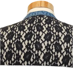 Guess Damen Jeans Bluse blau/schwarz Gr. 36 - Bild 5