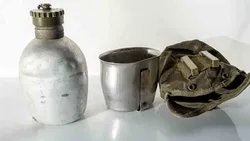 Original Feldflasche / Militärflasche des Österreichischen Bundesheeres in olivgrün - Bild 2