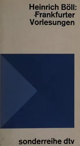 Frankfurter Vorlesungen - Heinrich Böll - Bild 2
