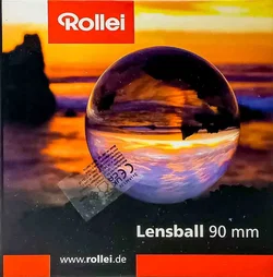 Rollei Lensball 90 mm Glaskugel für kreative Fotografie mit Originalverpackung – Vorschau 1