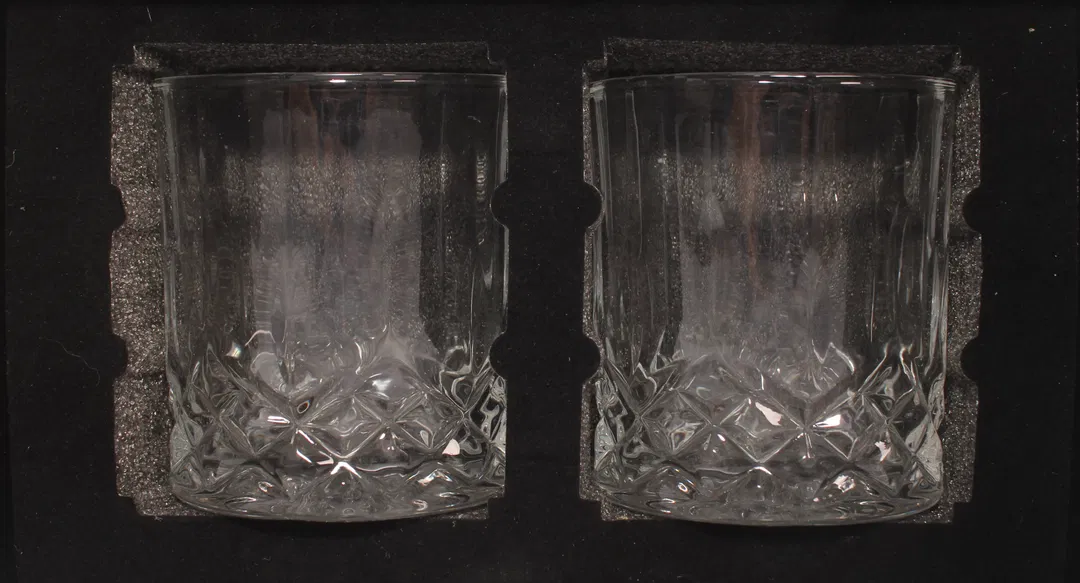 Whiskey Gläser Set 2-teilig – Classic Tumblers – Geschenkbox – Kristalloptik - Bild 1