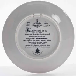 Sammelteller aus dem Vatikan, 