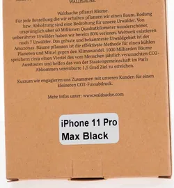 WALDSACHE Hülle iPhone 11 Pro Max Black  - Bild 4