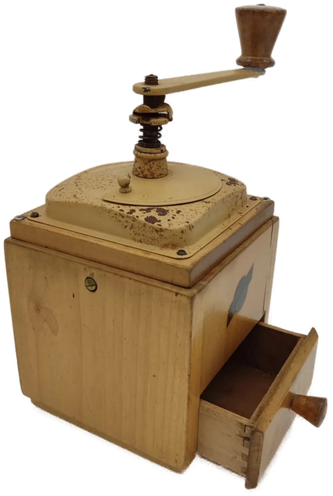 Kaffeemühle Sonstige Holz | Vintage-Schatz – Bild 2