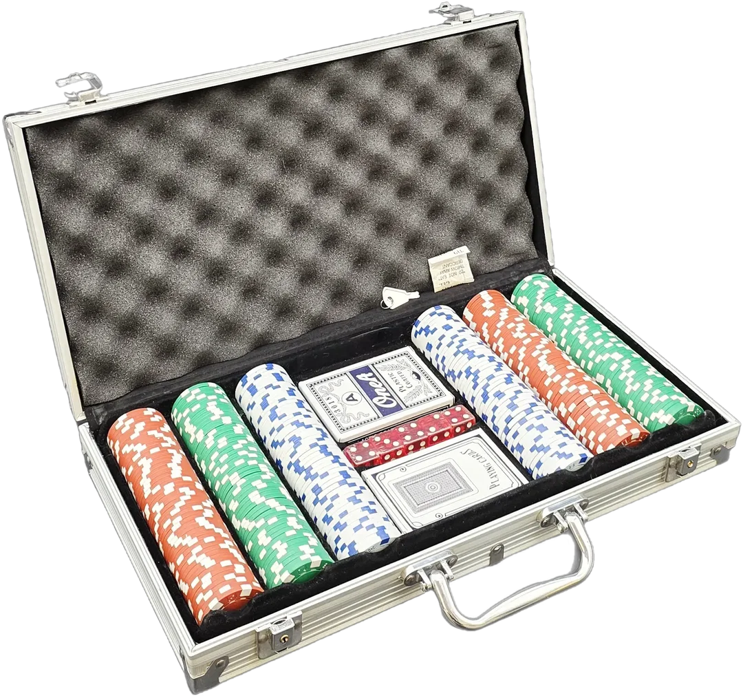 Pokerspiel-Set im Metallkoffer - Bild 4