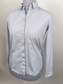 1863 by Eterna, Hemdbluse hellblau, Gr. 38 - Bild 3