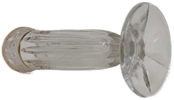 Antiker Glasbecher mit Goldrand - Bild 2