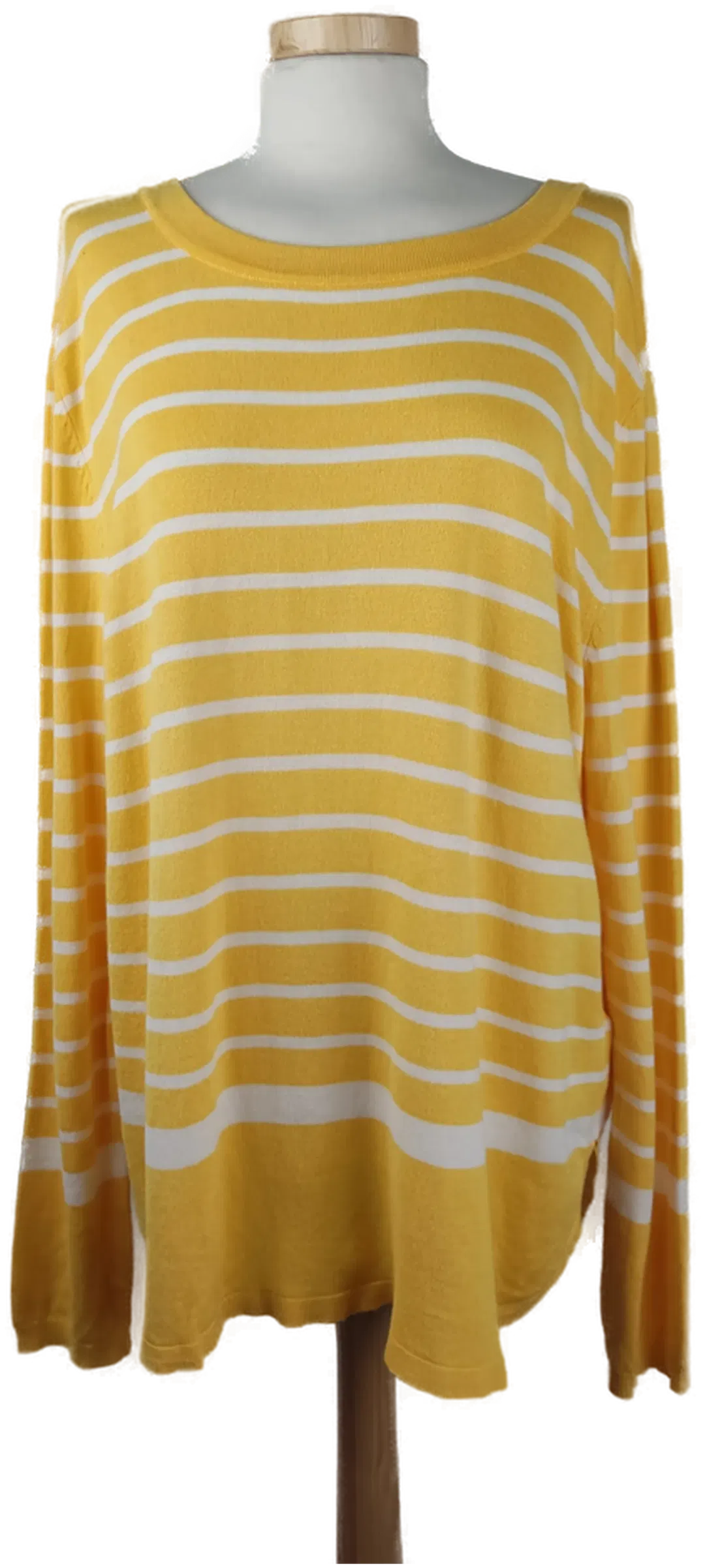 Essentials by Tchibo Damen-Pullover gelb gestreift - L/40 - Bild 1
