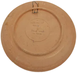 Dekoteller Keramik Griechenland handmade - Bild 2